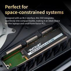 Накопитель SSD Patriot M.2 2280 500GB P400 Фото 5