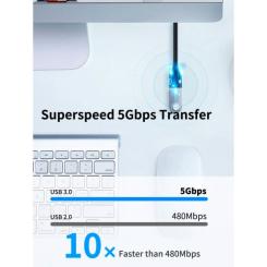 Дата кабель Cabletime USB 3.0 AM/AF 2.0m Фото 2