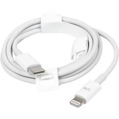 Дата кабель PowerPlant USB-C to Lightning 1.0m 12W Фото