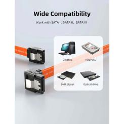 Кабель для передачи данных Cabletime SATA III 0.5m Фото 7