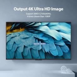 Кабель мультимедийный Vention HDMI M to HDMI M 3.0m 4K60Hz black Фото 3