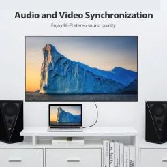 Кабель мультимедийный Vention HDMI M to HDMI M 3.0m 4K60Hz black Фото 5