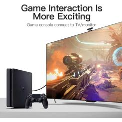 Кабель мультимедийный Vention HDMI M to DVI M 2.0m 4K60Hz black Фото 3