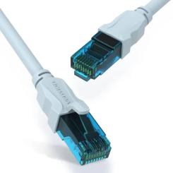 Патч-корд Vention 3м, RJ-45 cat 5e UTP blue Фото 1