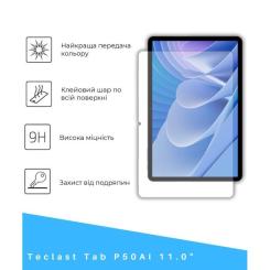 Стекло защитное BeCover Teclast Tab P50AI 11.0" Фото 1