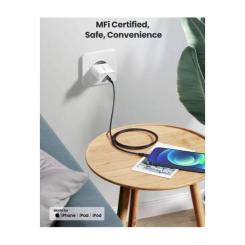 Дата кабель Ugreen USB-C to Lightning 2.0m 3A US171 black Фото 3
