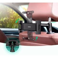 Универсальный автодержатель Ugreen LP160 Car Headrest Mount Holder Black Фото 2