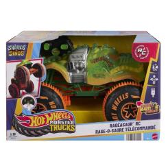 Радиоуправляемая игрушка Hot Wheels Автомодель Monster Trucks Rageasaur 1:15 Фото 4