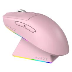 Мышка Ajazz AJ139 V2 MC Wireless/Bluetooth/USB Pink Фото