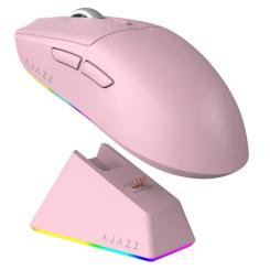 Мышка Ajazz AJ139 V2 MC Wireless/Bluetooth/USB Pink Фото 1