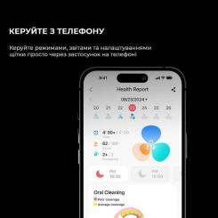 Электрическая зубная щетка Oclean X Ultra 20 Black Фото 6