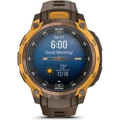 Смарт-часы Garmin Instinct Crossover AMOLED, BronzeSunburst/Cocoa, G Фото 9