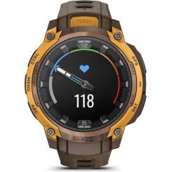 Смарт-часы Garmin Instinct Crossover AMOLED, BronzeSunburst/Cocoa, G Фото 10