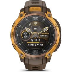 Смарт-часы Garmin Instinct Crossover AMOLED, BronzeSunburst/Cocoa, G Фото 1