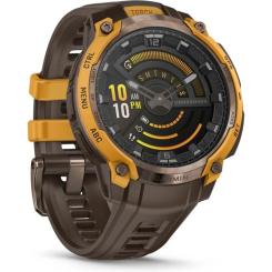 Смарт-часы Garmin Instinct Crossover AMOLED, BronzeSunburst/Cocoa, G Фото 2