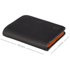 Кошелек Visconti VSL34 Lank c RFID Black-Orange Фото 3