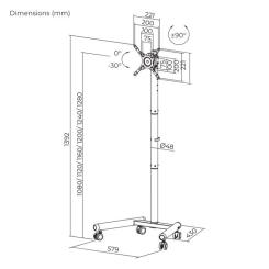 Стойка презентационная ITech FS62-22TW Фото 11