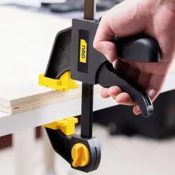 Струбцина Deli быстрозажимная 15 см Фото 7