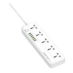 Сетевой фильтр питания LDNIO SC5614 5роз. 3USB 2м Фото 2