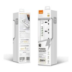 Сетевой фильтр питания LDNIO SC5614 5роз. 3USB 2м Фото 4