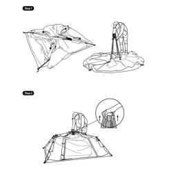 Тент Naturehike CNK2450WS021, бежевий Фото 2