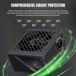 Блок питания Gamemax 650W Фото 5