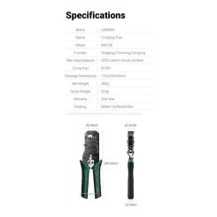 Инструмент Ugreen Обжимные клещи NW136 Multifunctional Clamp Green Фото 3
