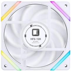Кулер для корпуса JONSBO HF2-120W ARGB White Фото 3