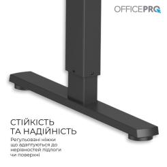 Компьютерный стол OfficePro ODE1470LWB Light Wood/Black Фото 8