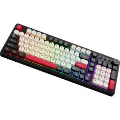 Клавиатура Ajazz AF98 Plus Wireless/Bluetooth/USB UA Black/White/Re Фото 2