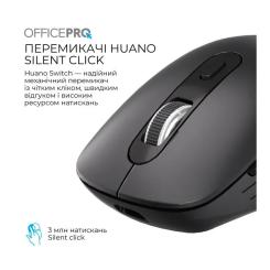 Мышка OfficePro M265B Wireless/Bluetooth Silent Click Black Фото 6