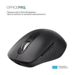 Мышка OfficePro M265B Wireless/Bluetooth Silent Click Black Фото 8