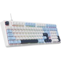 Клавиатура Ajazz AK980 MAX Magnetic Switch USB UA White/Blue Фото 2