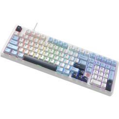 Клавиатура Ajazz AK980 MAX Magnetic Switch USB UA White/Blue Фото 3