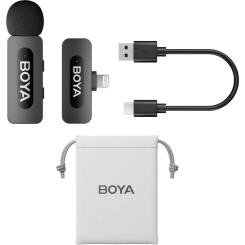 Микрофон Boya BY-V1 Lightning Black Фото 1