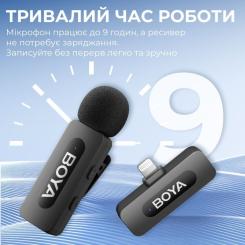 Микрофон Boya BY-V1 Lightning Black Фото 8
