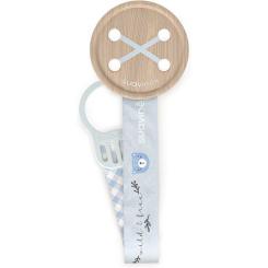 Клипса для пустышек Suavinex Wild & Free, блакитна Фото