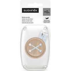 Клипса для пустышек Suavinex Wild & Free, блакитна Фото 1