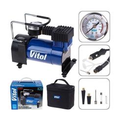 Автомобильный компрессор VITOL K-20 100psi/12Amp/35л Фото 2