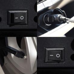 Автомобильный компрессор VITOL K-20 100psi/12Amp/35л Фото 5