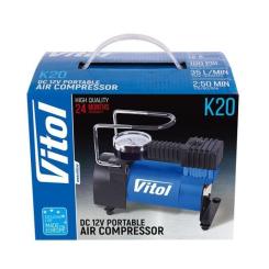 Автомобильный компрессор VITOL K-20 100psi/12Amp/35л Фото 7