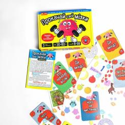 Настольная игра Ранок Прокачай cвої мізки Фото 6