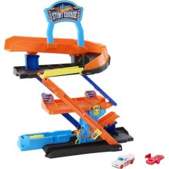 Автотрек Hot Wheels City Гараж-трансформер для трюков Фото 2