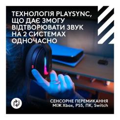 Наушники Logitech G ASTRO A20 X Lightspeed Black Фото 1
