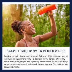 Наушники Philips TAA6709BK/00 Wireless Red Фото 5