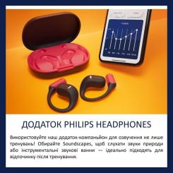Наушники Philips TAA6709BK/00 Wireless Red Фото 8