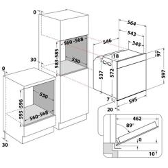 Духовой шкаф Whirlpool WOI5S8PPM1SBA Фото 10