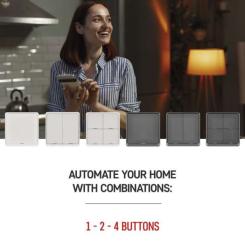 Умный выключатель EMOS H5014 1 buttons ZigBee 3.0 Фото 11