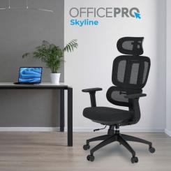 Офисное кресло OfficePro Skyline OC580-B-B-B Фото 8