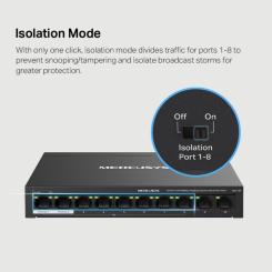 Коммутатор сетевой Mercusys MS110P Фото 6